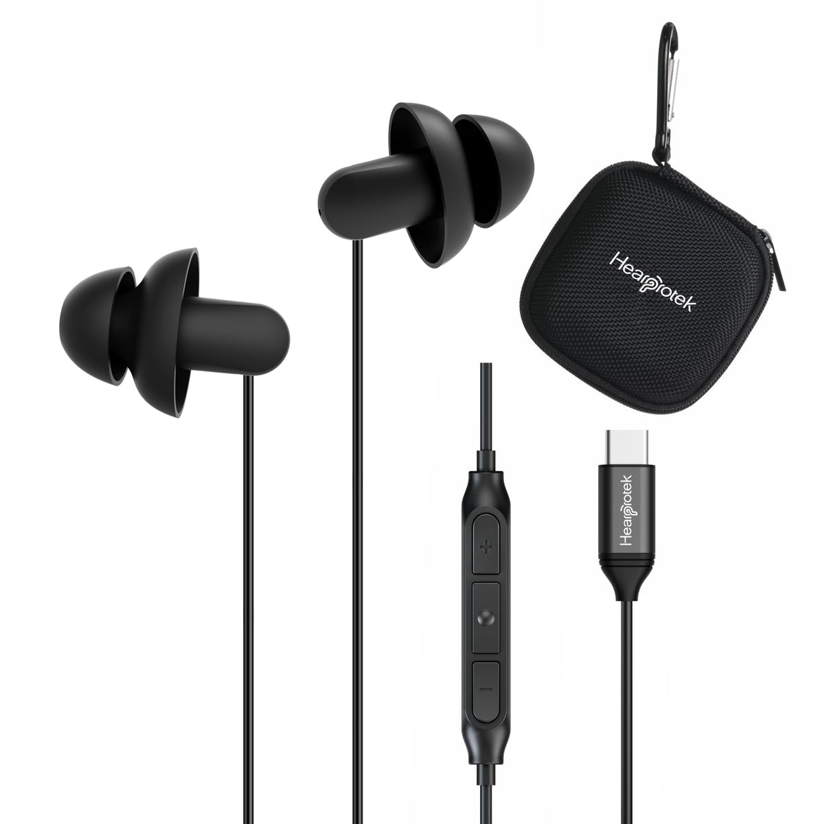 Hearprotek front packaging showing product and included pairs for easy selection