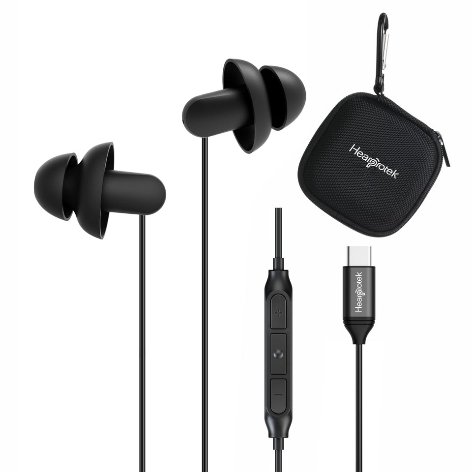 Hearprotek front packaging showing product and included pairs for easy selection
