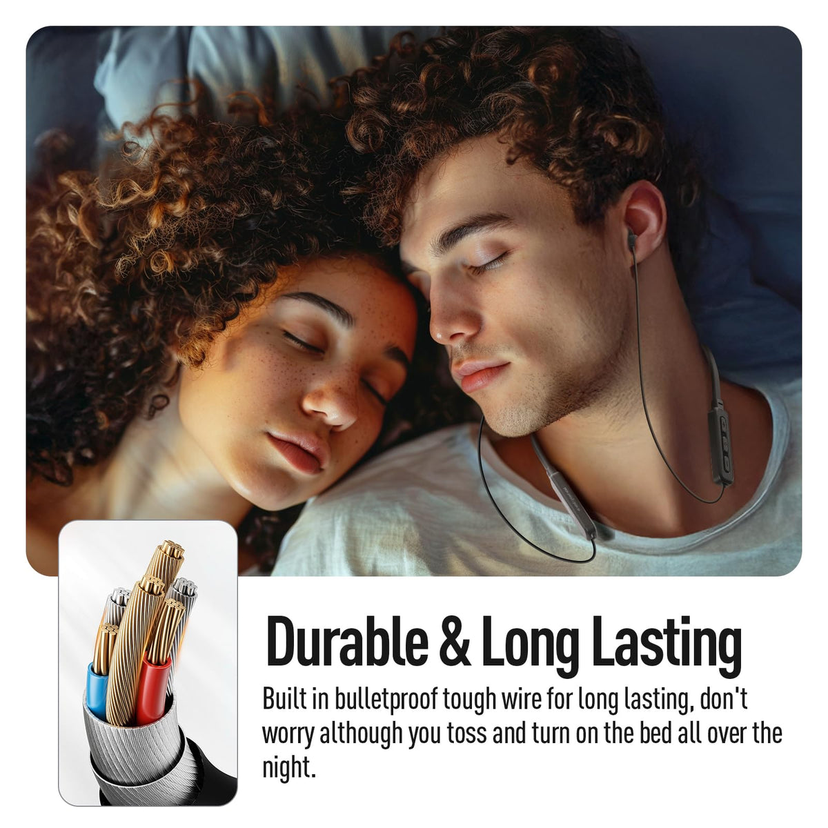 Hearprotek three-button in-line remote showing easy music and call control