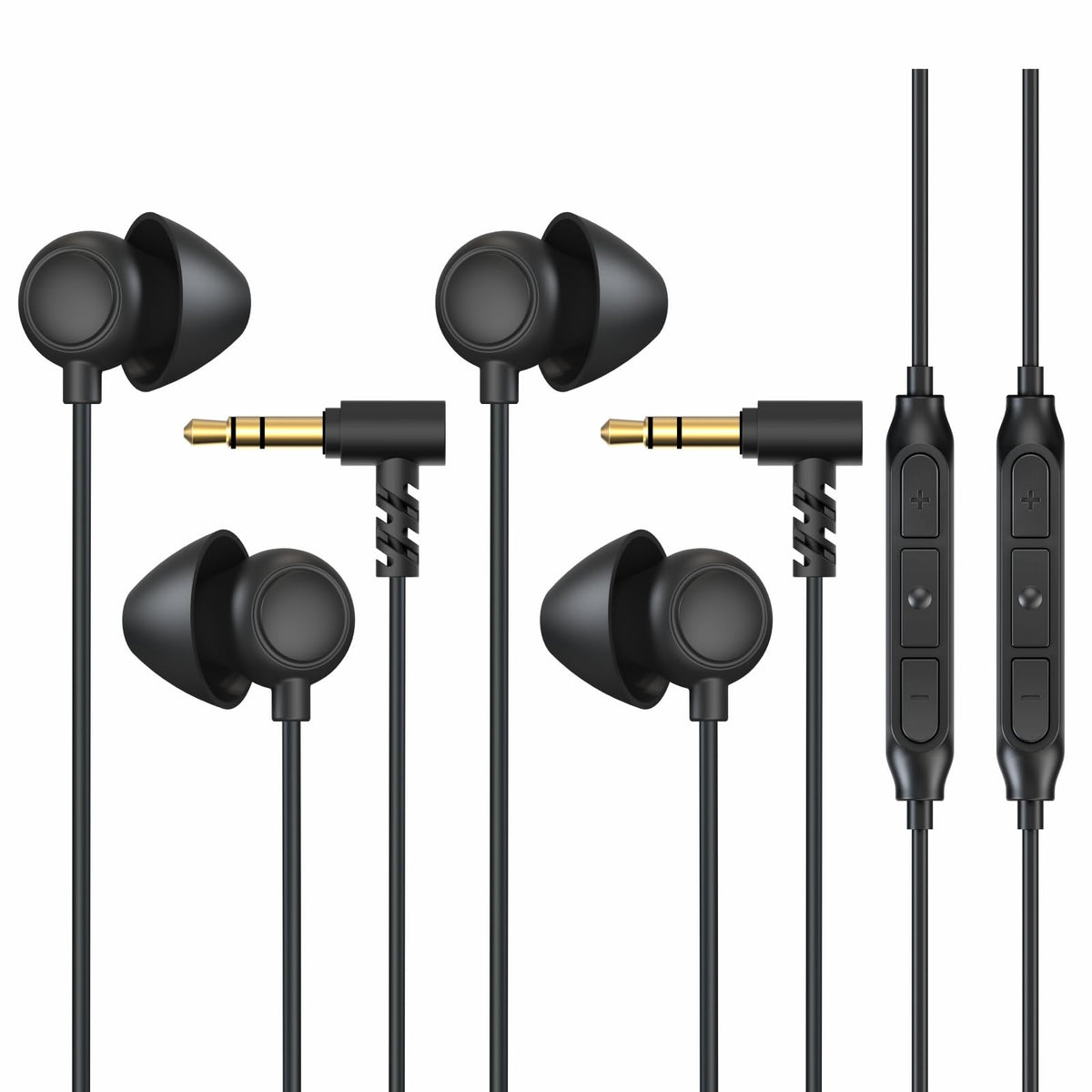 Hearprotek Sleep Earbuds with ultra-comfort tips ideal for side sleeping.