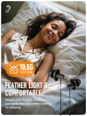Hearprotek Sleep Earbuds ultra-lightweight design for minimal intrusion