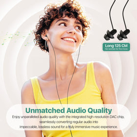 Hearprotek Sleep Headphones inline-control enabling easy calls and playback control.