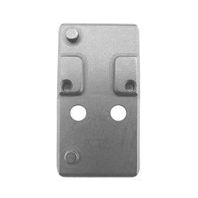 Heckler & Koch HK VP9 optics plate installed with red dot, illustrating secure mounting benefit