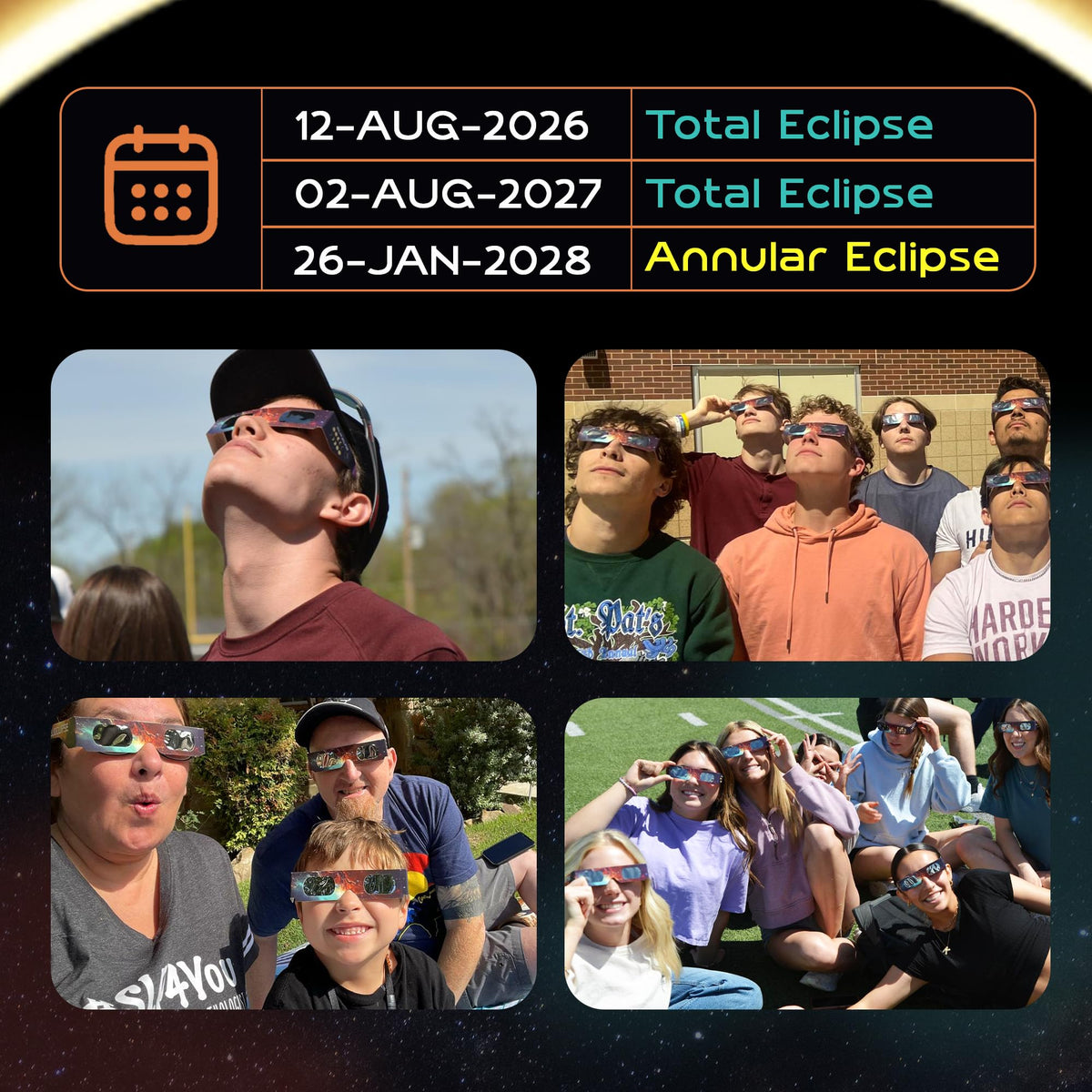 Helioclipse compact storage case for easy eclipse viewing on the go