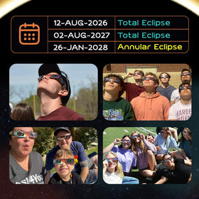 Helioclipse compact storage case for easy eclipse viewing on the go