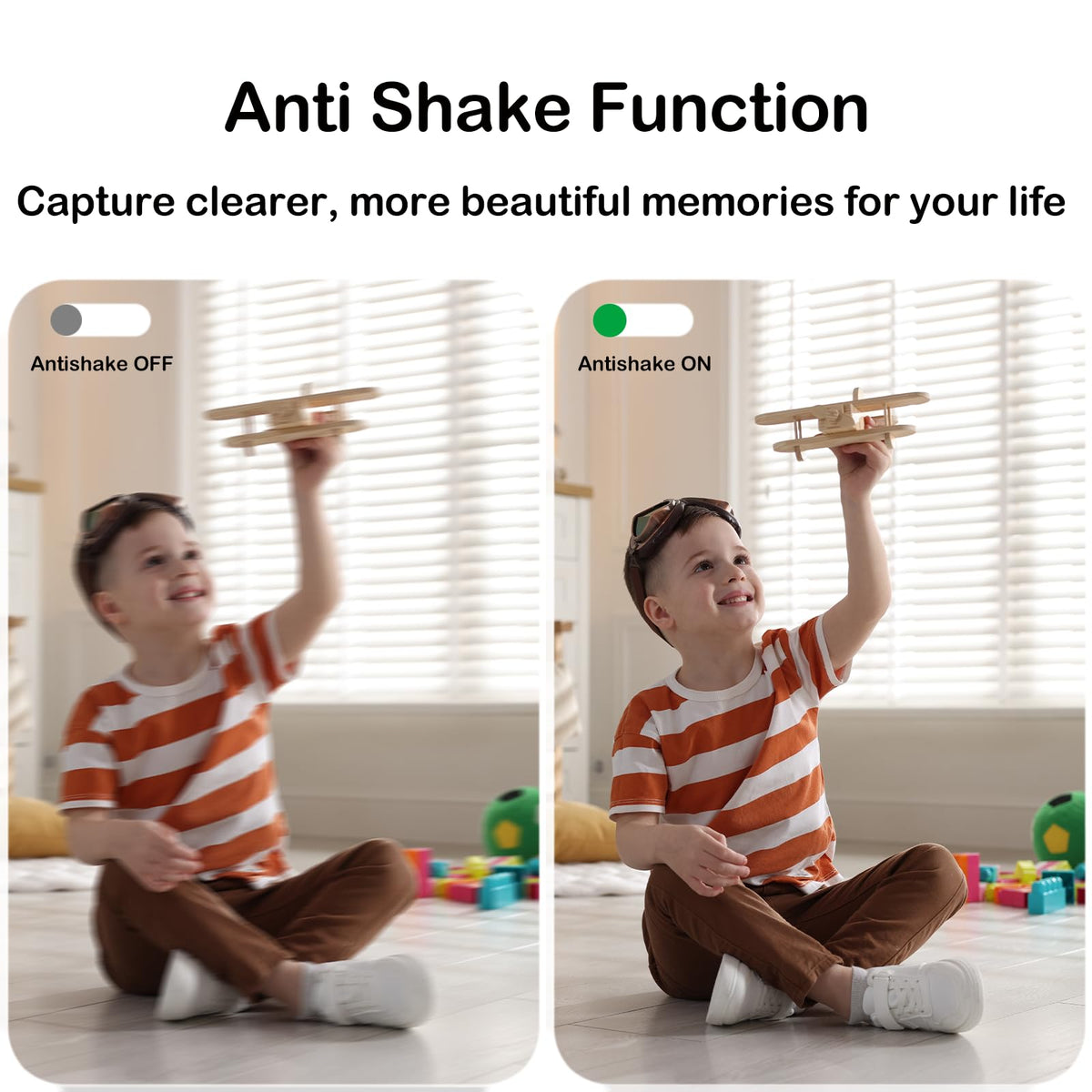 Heliora rotating 270° LCD screen visible for selfie framing benefit