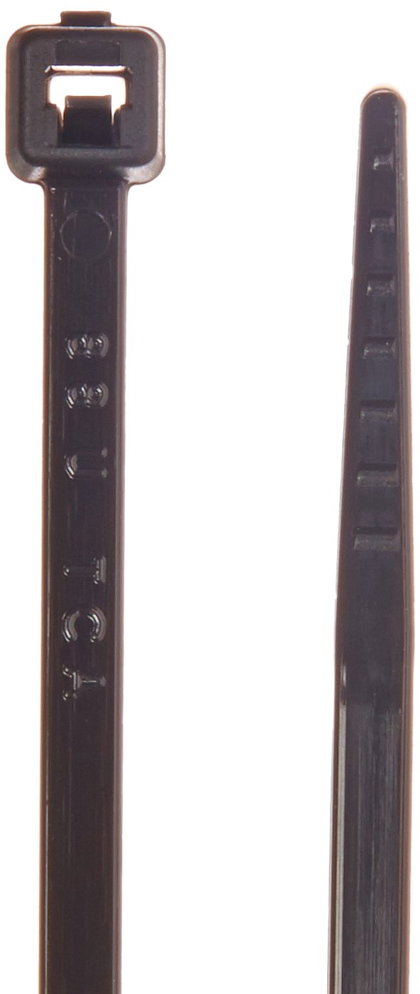 Hellermann Tyton T18L0M4 8-Inch Cable Tie shown securing a cable bundle for reliable organization