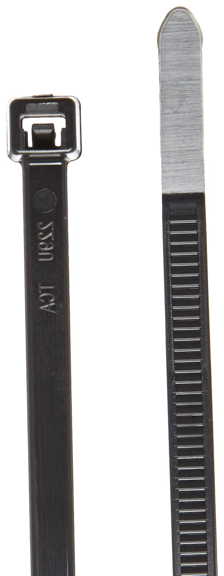 HellermannTyton T50R0M4 8-inch cable tie secures bundles quickly and reliably.