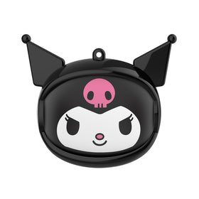 Kuromi flip-face design on the rotating case for mood matching.