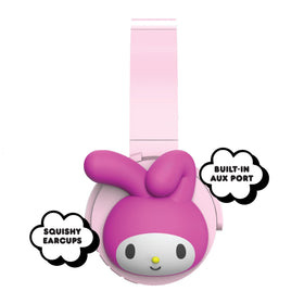 Hello Kitty My Melody included earbuds wired option with AUX cable