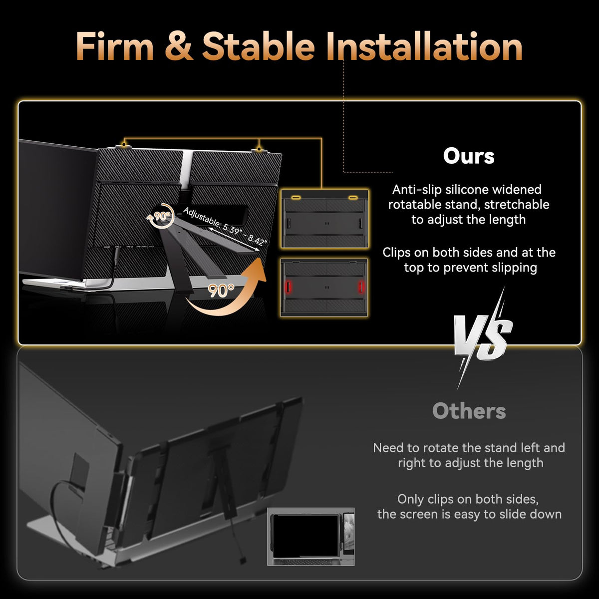 Helpnight 100 percent sRGB for vibrant visuals and accurate color reproduction