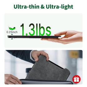 Helpnight 1080p FHD display delivers sharp visuals for precise detail work