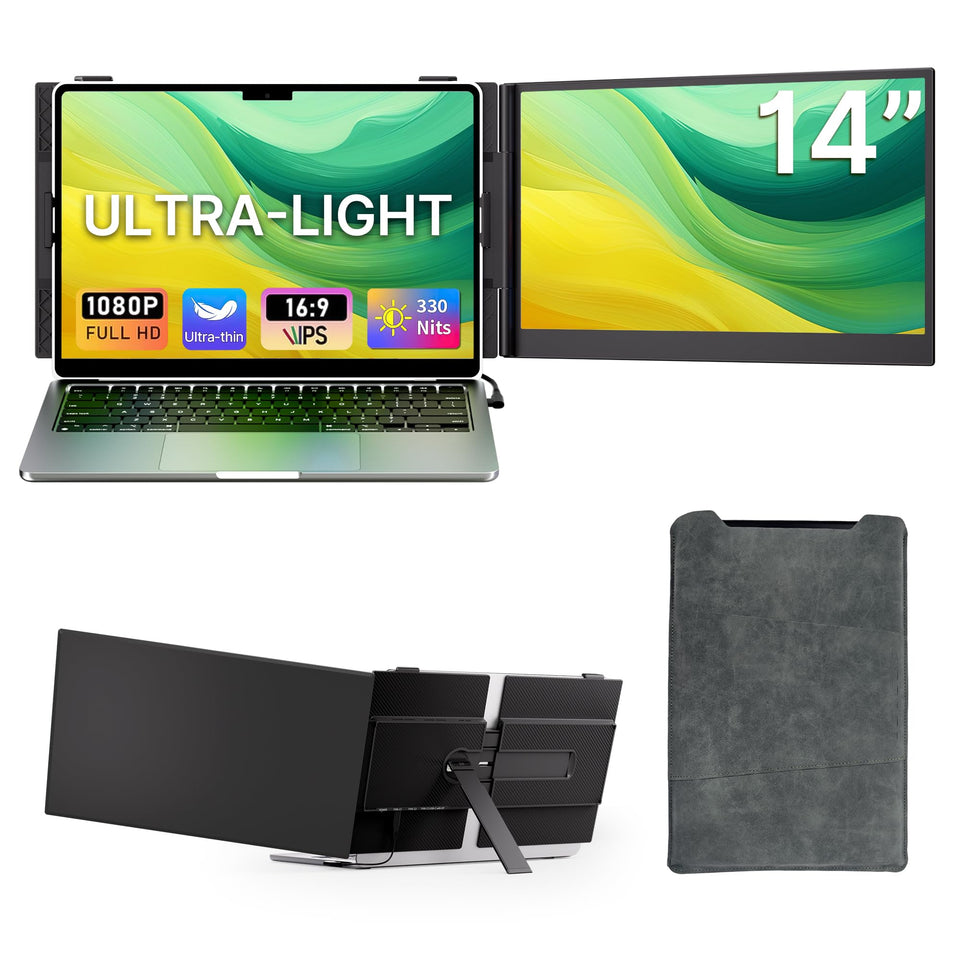 Helpnight laptop extender ultra-thin profile for effortless travel productivity