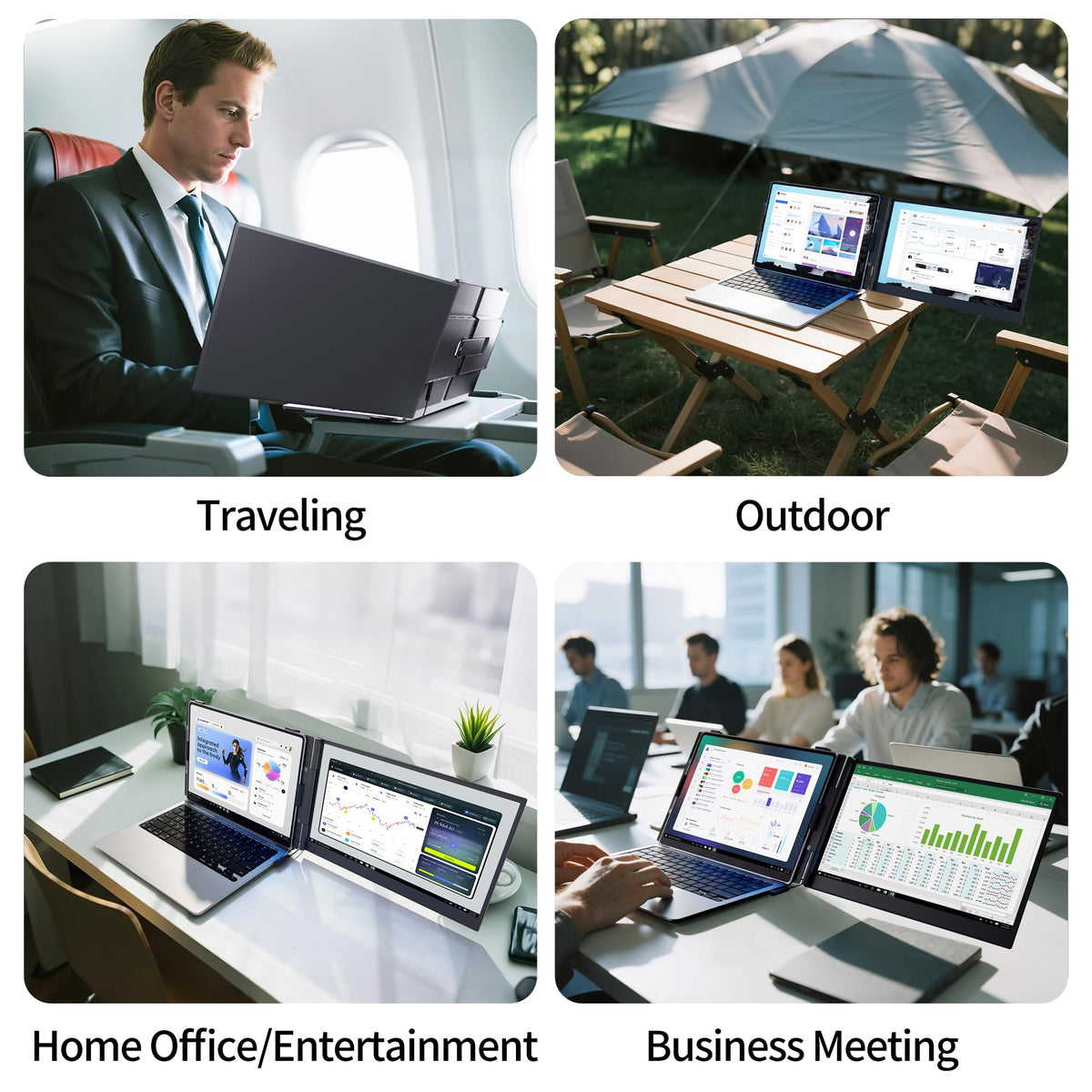 Helpnight ultra-light design fits 13–17.3 inch laptops with ease