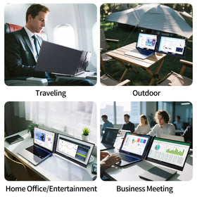 Helpnight ultra-light design fits 13–17.3 inch laptops with ease