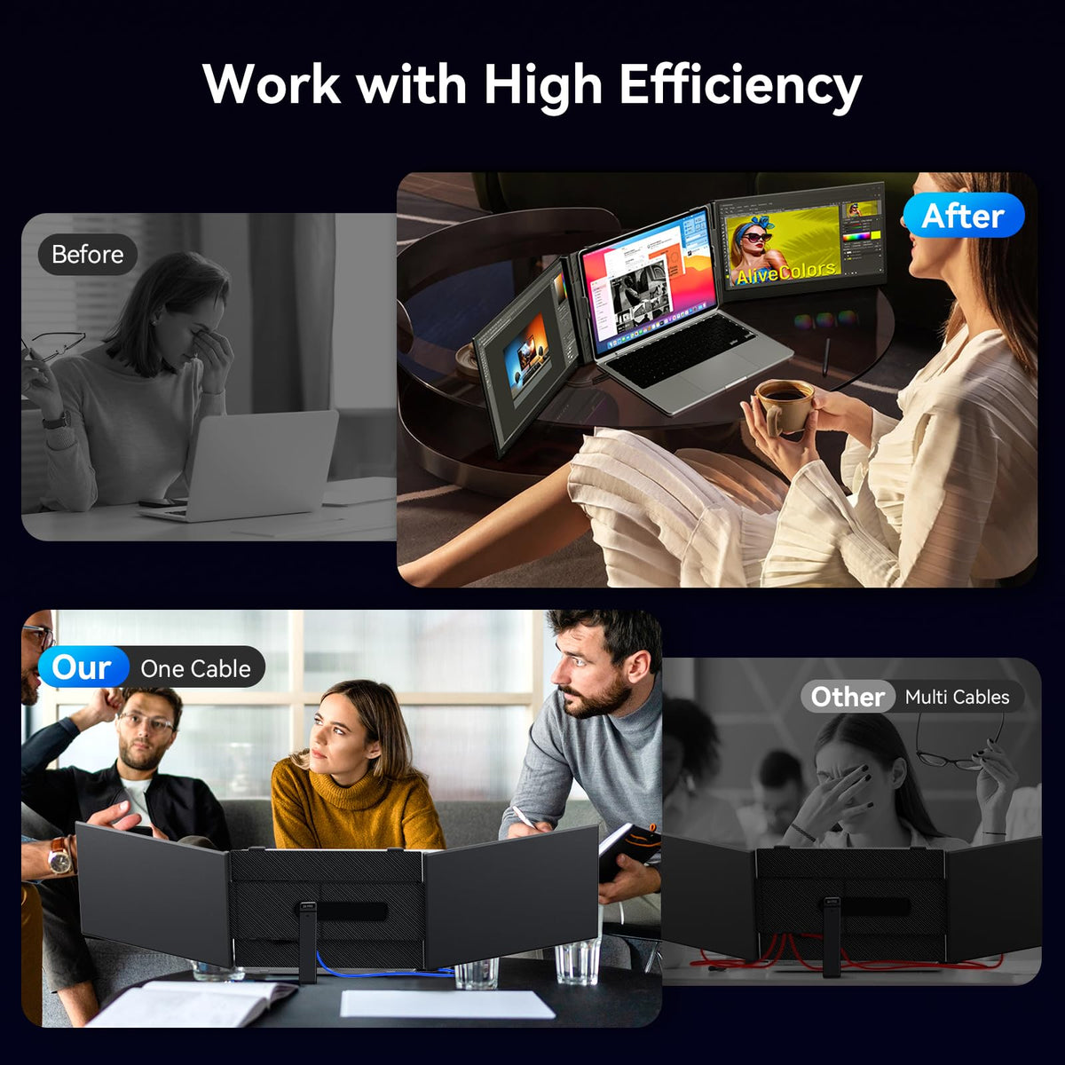 Helpnight travel-ready setup suits on-the-go work