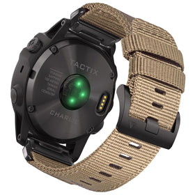 HEMSUT 20mm military strap for Garmin Fenix 8, durable comfort for daily wear