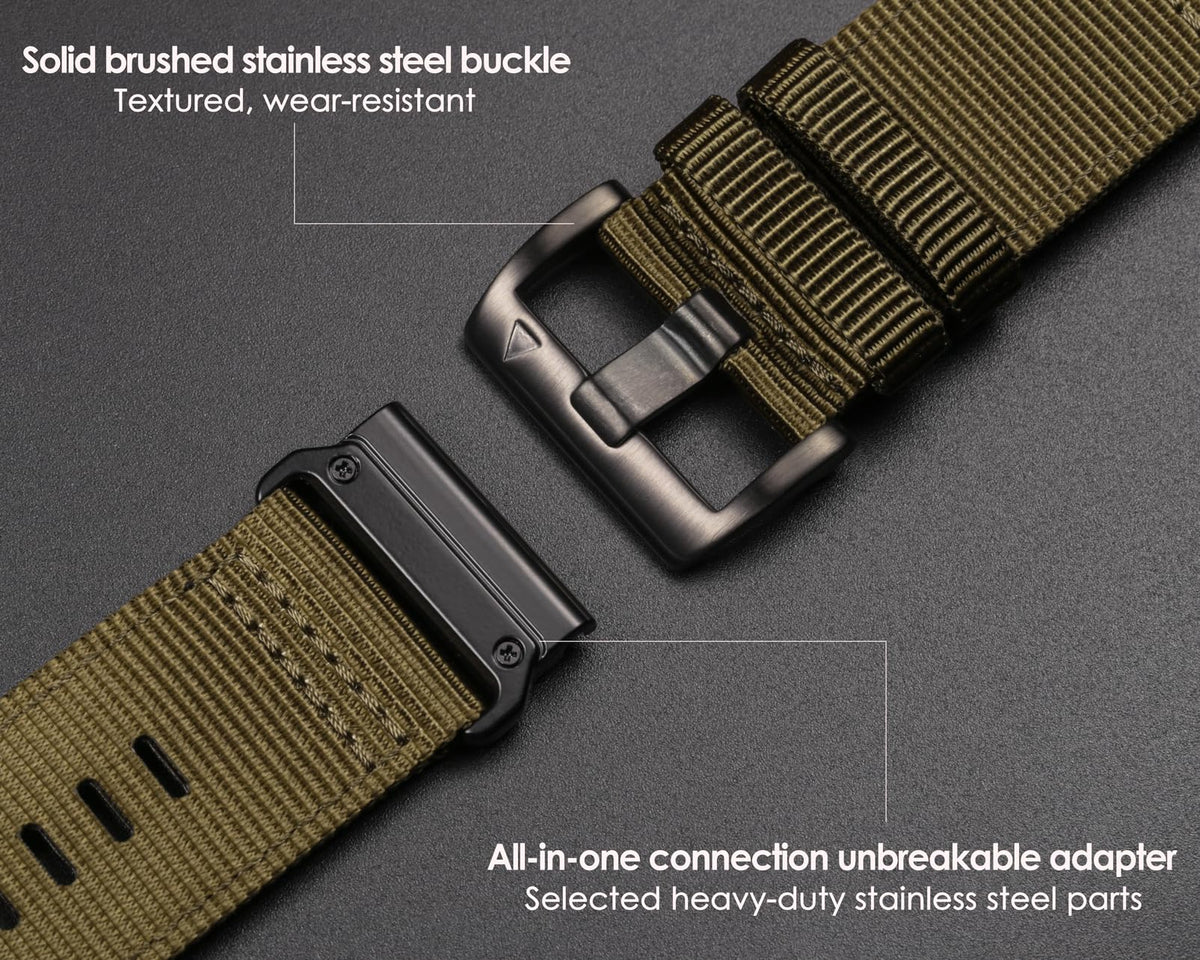 HEMSUT nylon material close-up highlights durability and glossy finish for daily wear.