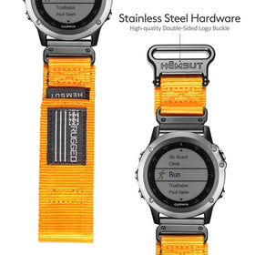hemsut h band on wrist for scale and comfortable fit during activity