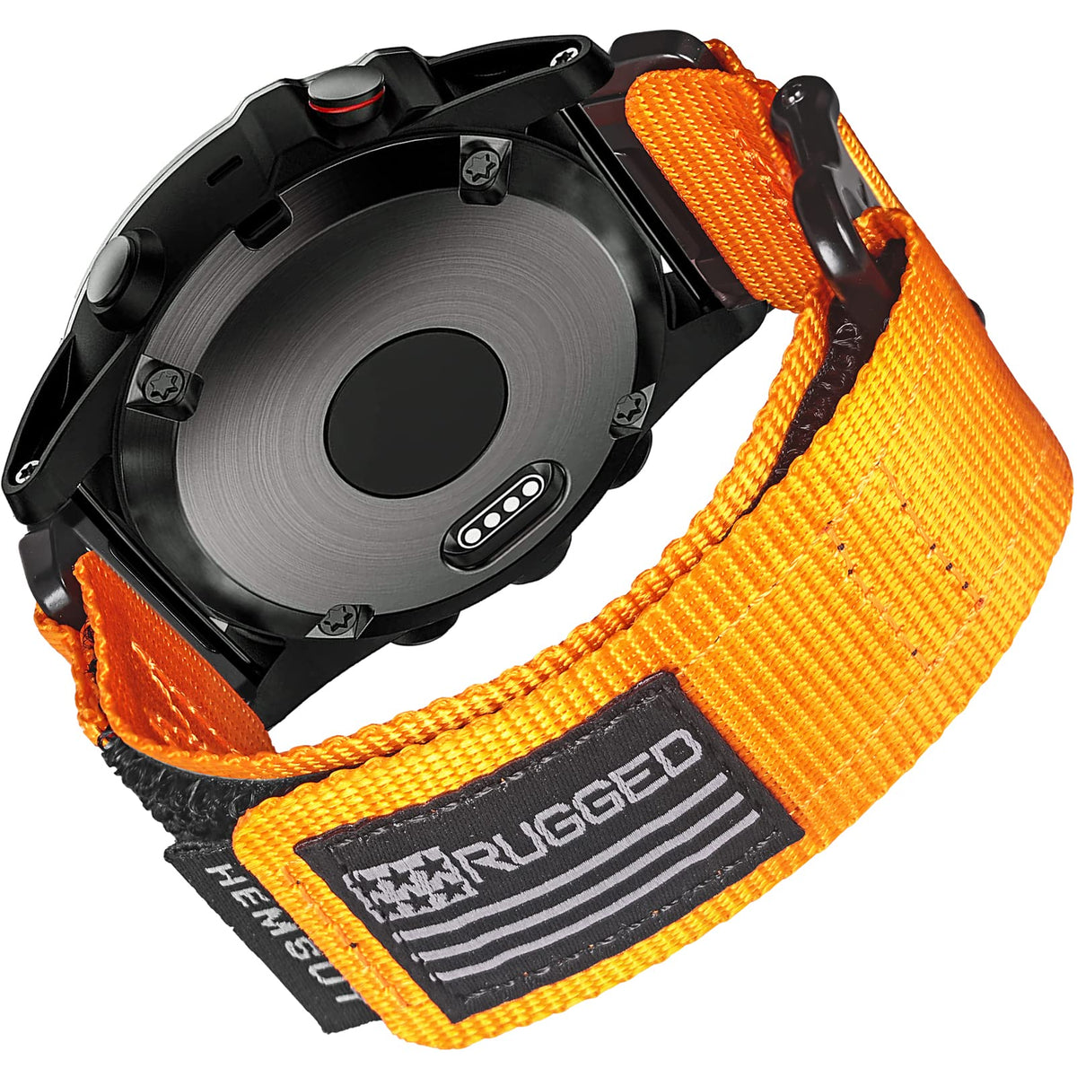 hemsut h front packaging showing 22mm strap and compatibility benefits