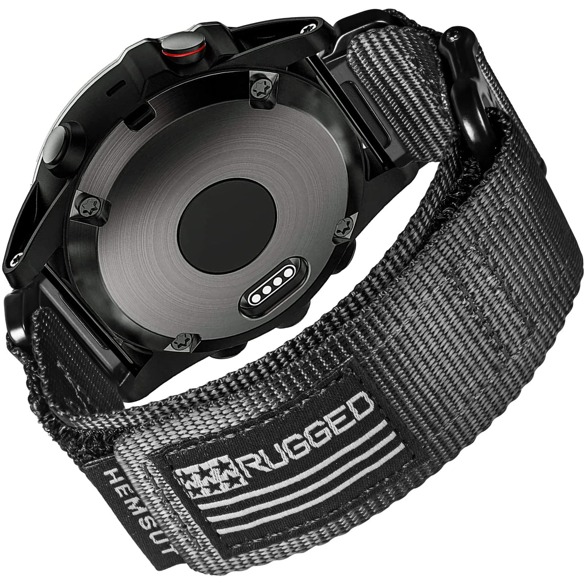 hemsut h front packaging showing band and model compatibility for easy unboxing benefit
