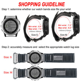hemsut h strap installed on a Fenix 47mm showing compatibility and sporty look