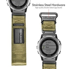 hemsut h band alongside ruler showing size options and correct fit benefit
