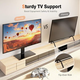 Hemudu 100-degree swivel lets you find the best viewing angle.