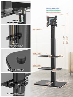 Hemudu cable management clip helps tidy cords for a clean entertainment area.