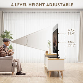 Hemudu detail of height adjustment showing easy customization benefit