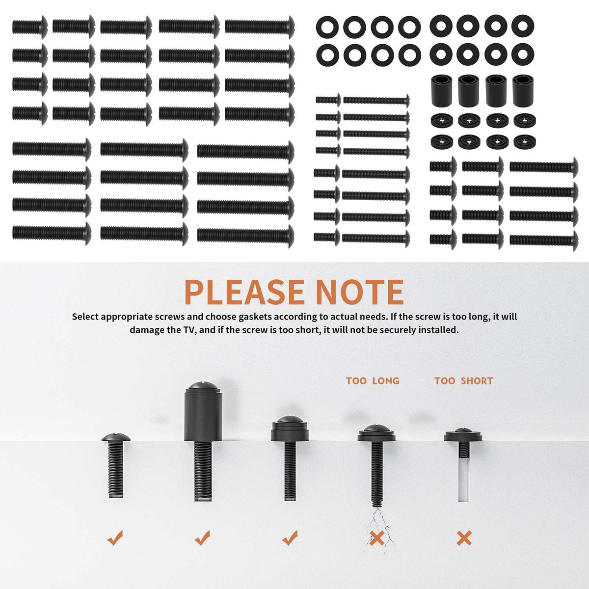 Hemudu labeled compartments open kit displaying pre-sorted hardware for easy access