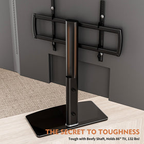 Hemudu height-adjustable stand demonstrates five levels for ideal screen height.