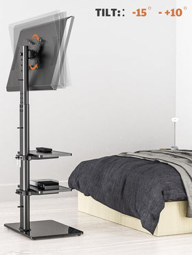 Hemudu tilt-swivel mechanism enables flexible viewing from various seating positions.