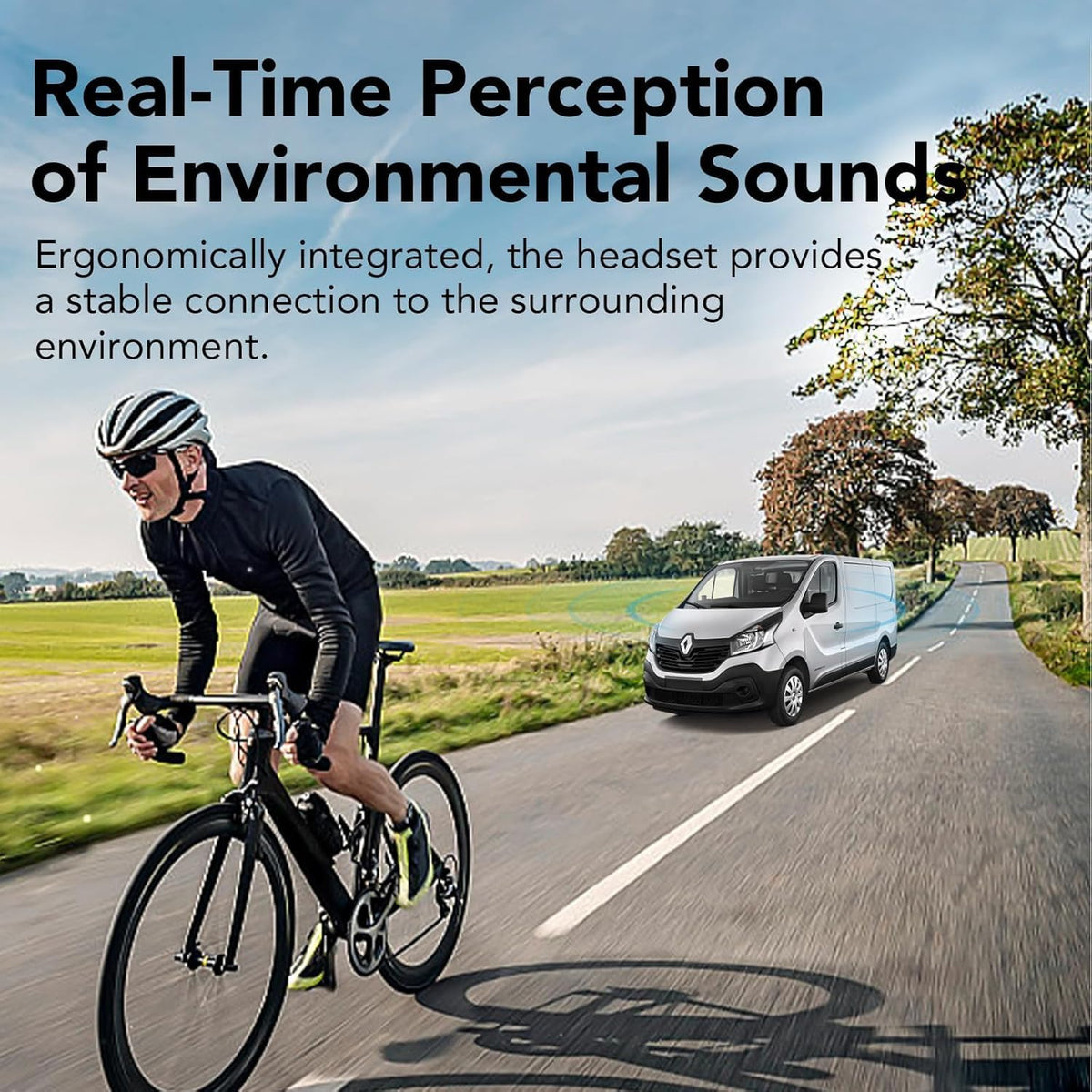 Hendari four-beamforming microphones ensure clearer calls in busy spaces.