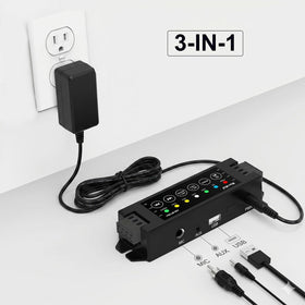 Herdio 50W per channel output delivering room-filling audio.