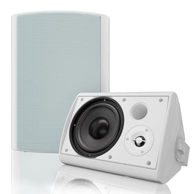 Herdio 6.5-inch outdoor wall-mount speaker for wide outdoor coverage