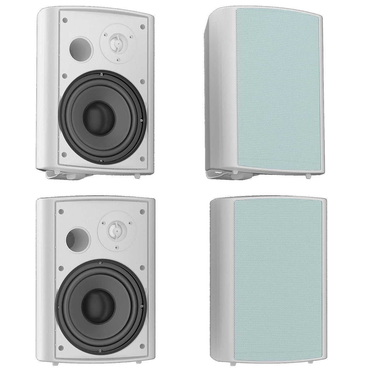 Herdio 6.5-inch outdoor wall-mounted speakers deliver immersive patio sound