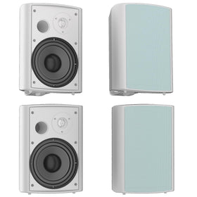 Herdio 6.5-inch outdoor wall-mounted speakers deliver immersive patio sound