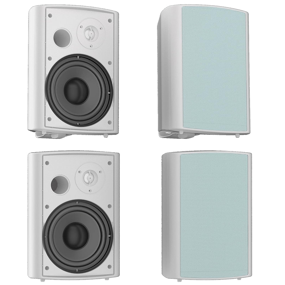 Herdio 6.5-inch outdoor wall-mounted speakers deliver immersive patio sound