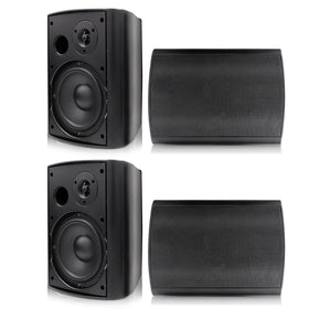 Herdio 6.5-inch outdoor speaker with wall mount for patio sound
