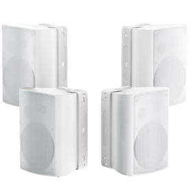 Herdio 800W outdoor speakers patio setup delivering immersive backyard sound.