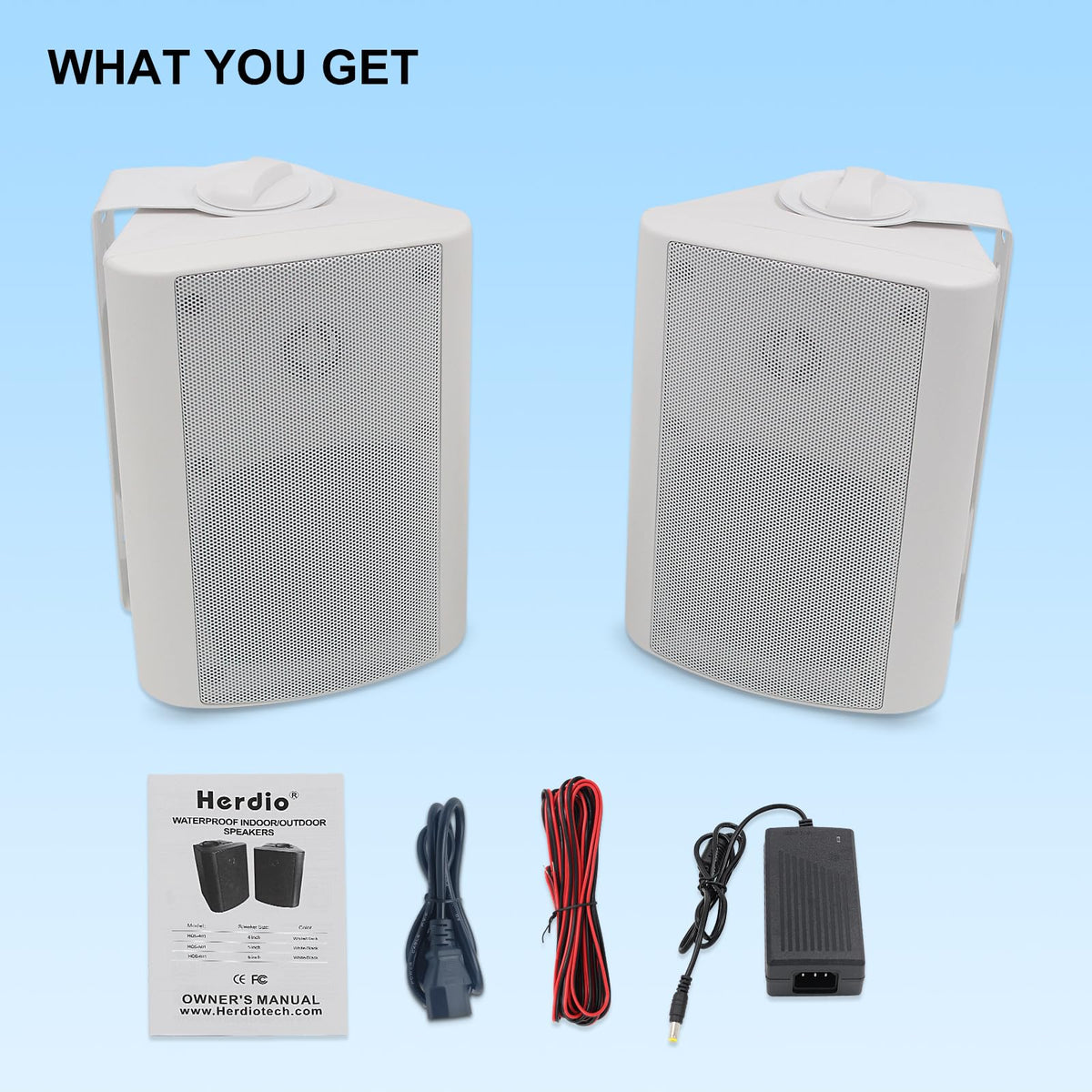 Herdio backyard patio usage with Bluetooth streaming from mobile devices.