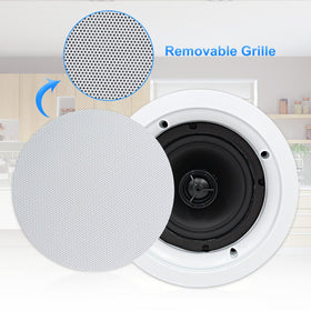 Herdio bedroom ceiling speaker enhancing quiet rooms