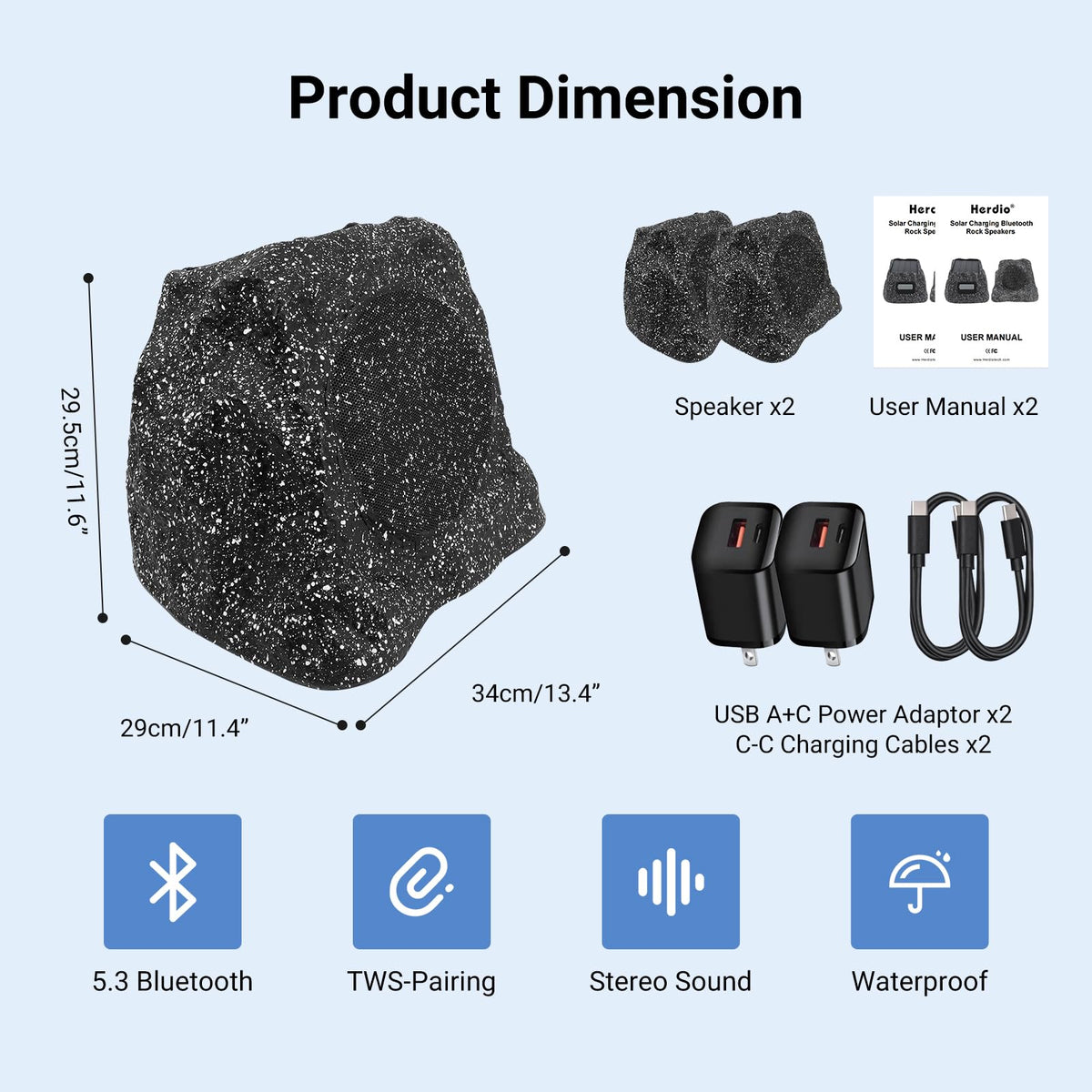 Herdio pair enables Bluetooth range up to 65ft for easy pairing