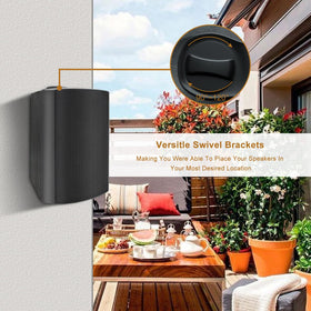 Herdio amplifier with Bluetooth for clear indoor-outdoor music streaming.
