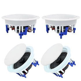 Herdio flush-mount ceiling speaker with Bluetooth for seamless indoor-outdoor audio