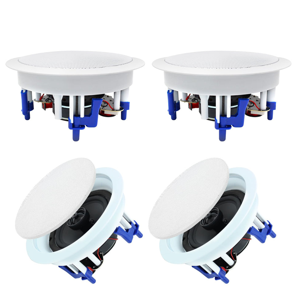 Herdio flush-mount ceiling speaker with Bluetooth for seamless indoor-outdoor audio