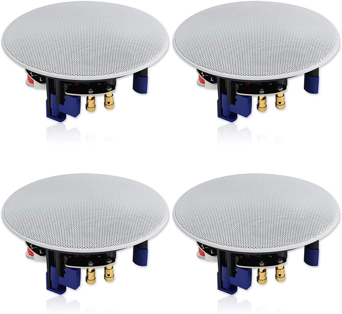 Herdio ceiling speaker pack front view for clean, discreet room audio