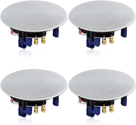 Herdio ceiling speaker pack front view for clean, discreet room audio