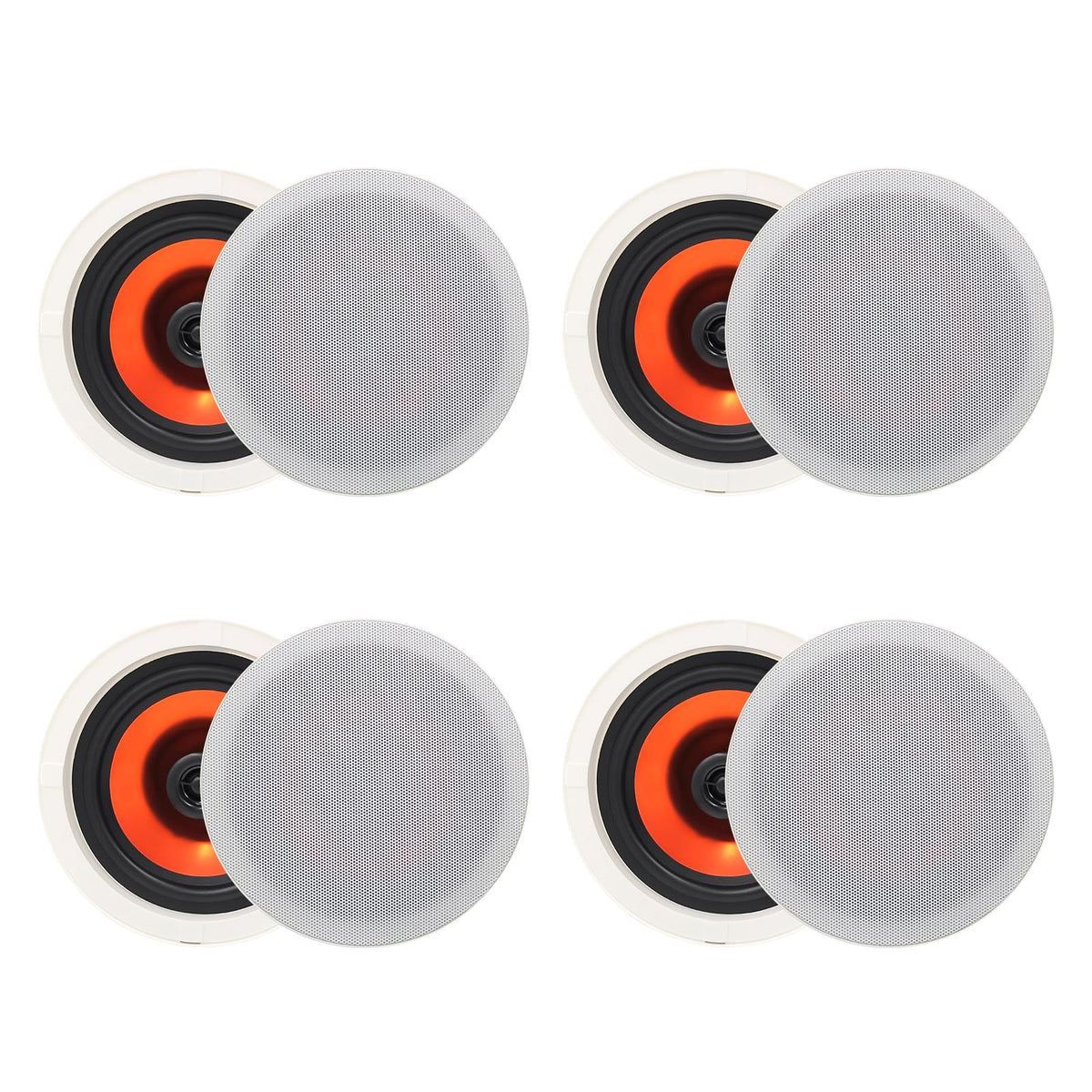 Herdio 6.5-inch ceiling speaker front view for immersive kitchen audio.